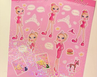 Dein Ding Stickerbogen Bratz