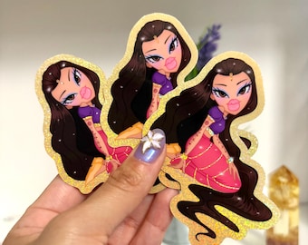 Sticker magique Bratz Katia Génie