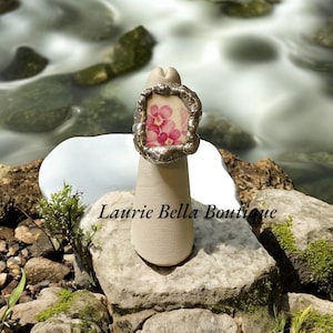 Vintage Broken China Ring