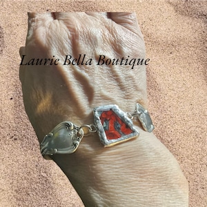 Vintage Spoon and China Bracelet