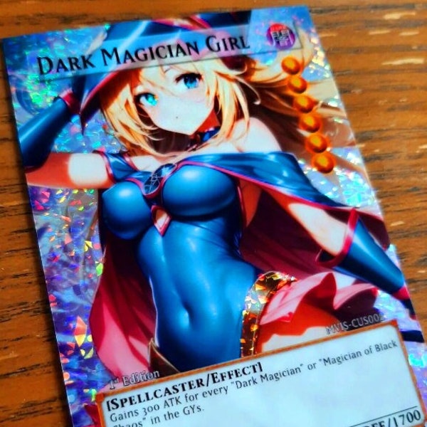 Magier Mädchen TKG Stil Full Art