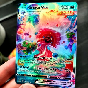 Gengar VMAX 271/264 Pokemon Proxy Custom Holo Card (best