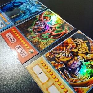 3 Card God Card Anime Style Proxies