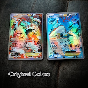 PROXY Team Aqua/Magma Legendaries (with shiny variant options)