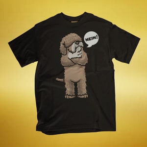 Sturer Spanischer Wasserhund Hund Perro de Agua Geschenk - Premium Shirt