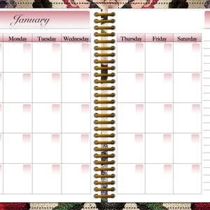 Hyperlinked planner, School Planner, yearly calendar, Daily Planner, Goodnotes planner, Custom Planner, Undated Planner, Yearly Planner