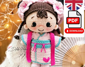 Crochet Pattern Sakurella Amigurumi Pdf English