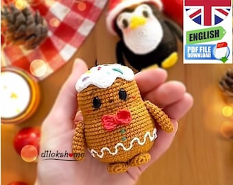 Ginger Man Amigurumi Häkelanleitung Pdf Englisch
