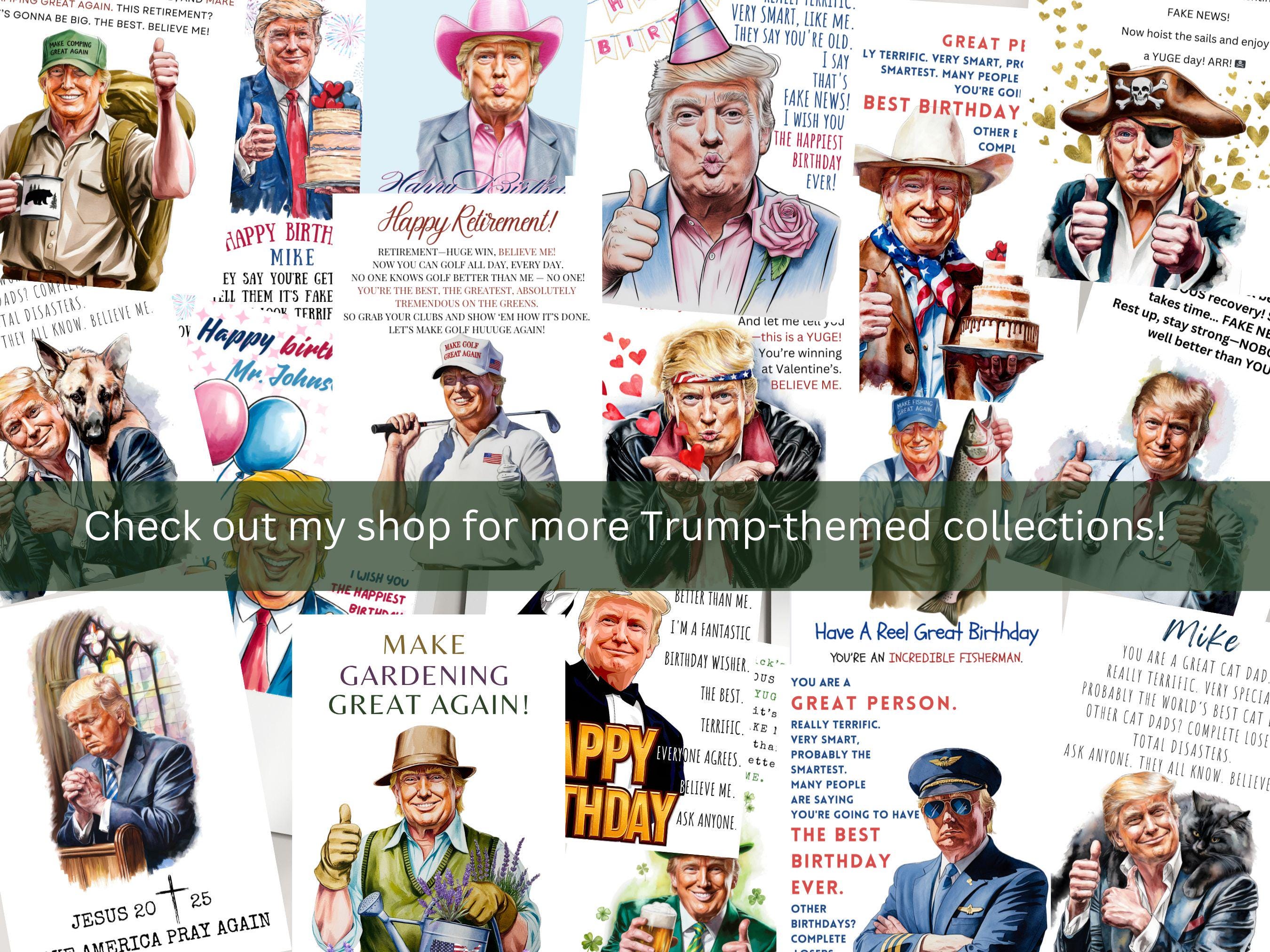 Funny Trump Recount Birthday Card: Political Humor (digital Download ...