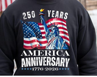 Digital USA 250 Png, Statue Of Liberty, Happy 250th USA Anniversary, 4th of July, Semiquincentennial Gift, Independence Day, 1776-2026