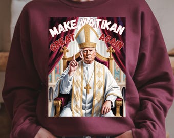 Funny Trump Pope Meme: MAGA Republican Gift (Digital Download)