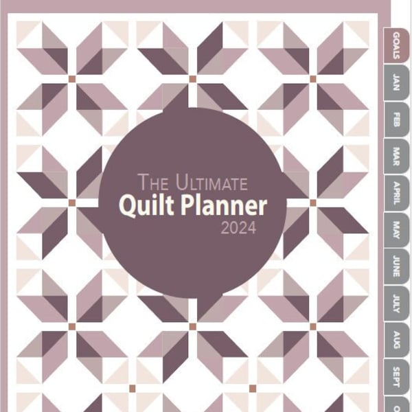 2024 Quilt Calendar With Patterns Etsy
