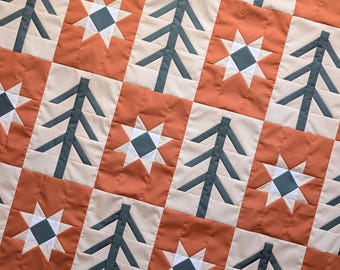 Stargrove Quilt Pattern (PDF) by Crafty Moose Quilts (All 3 Project Versions Included)