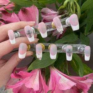 French Tip Y2K Nails