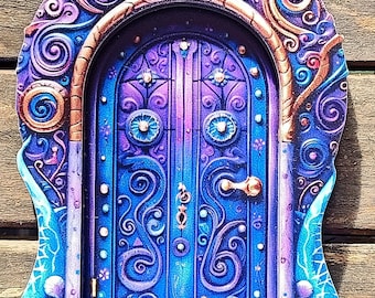 WOODEN FAIRY DOOR