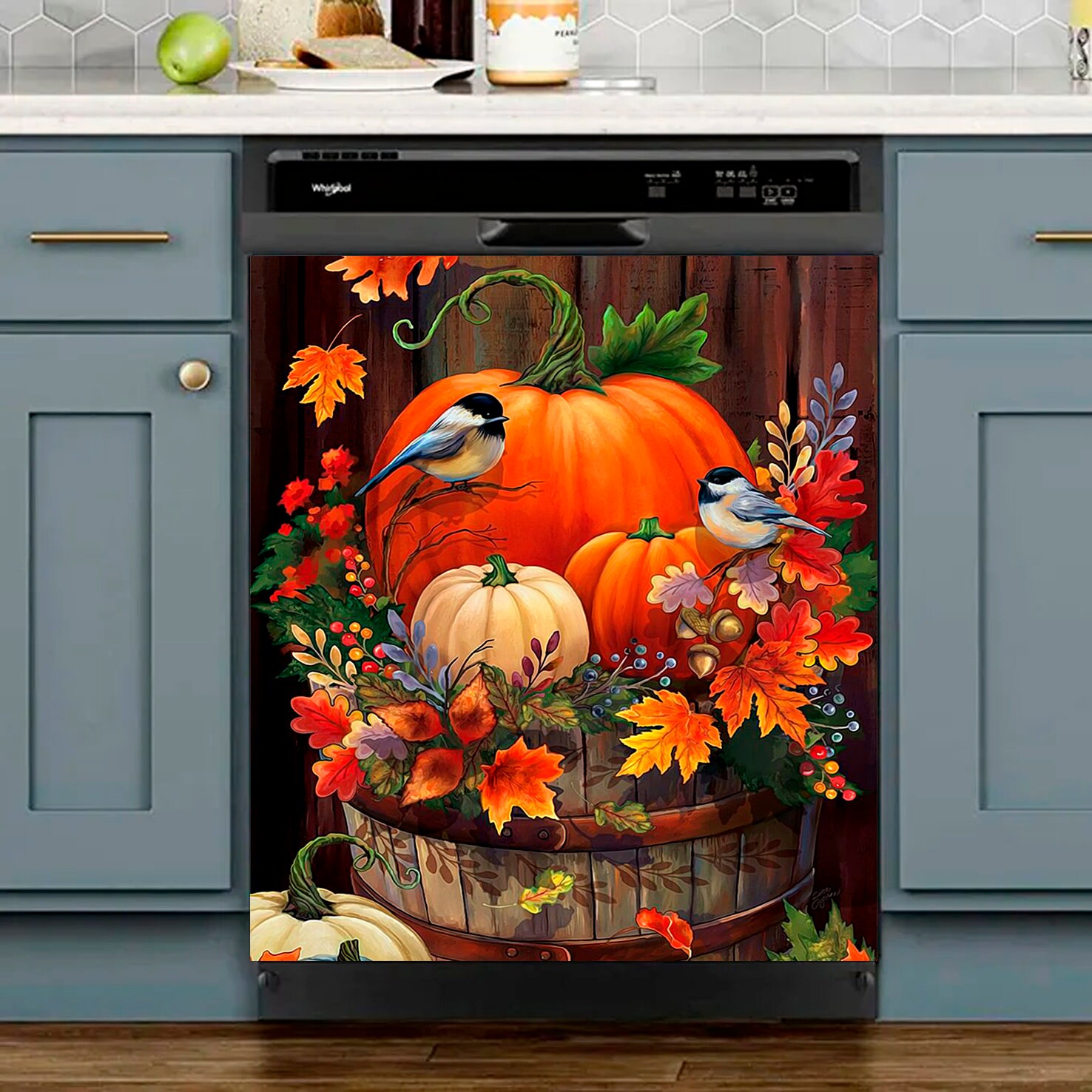 Autumn Pumpkin Dish Washer Covers