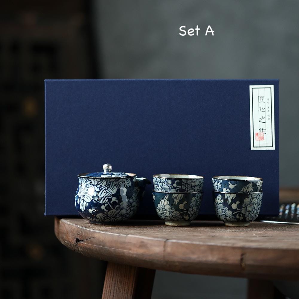 Jingdezhen tea set - Etsy 日本
