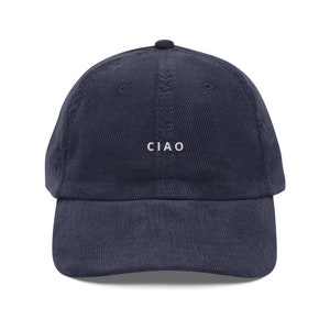 Ciao Vintage corduroy cap