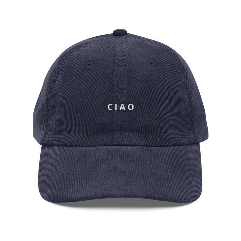 Ciao Vintage corduroy cap