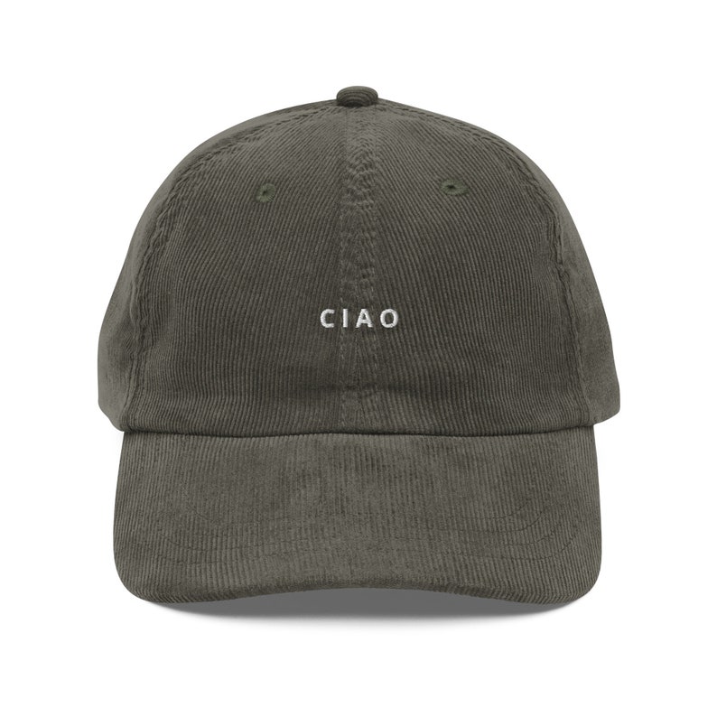 Ciao Vintage corduroy cap