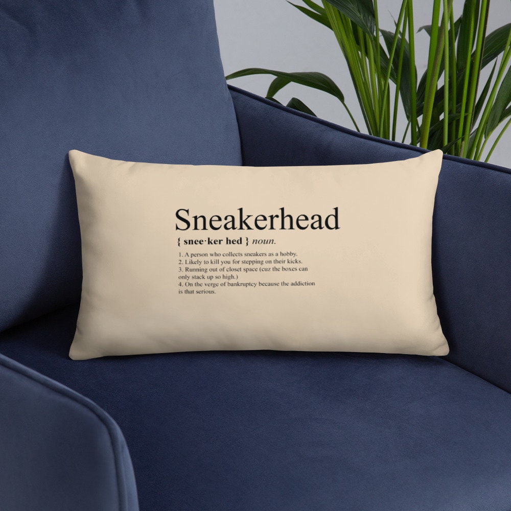  Hypebeast Sneaker Pillows Soft Logo Plush Throw Pillow for  Travel, Stuffed Bedding, Sports Rooms, Game Room, Man Cave, and Sneaker  Rooms, Sneakerhead Gifts : Handmade Products