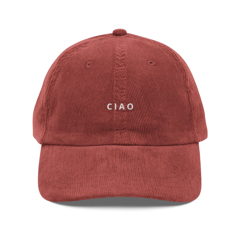 Ciao Vintage corduroy cap