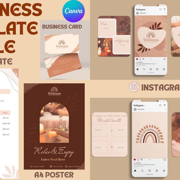 Mental Health Invoice Template Etsy