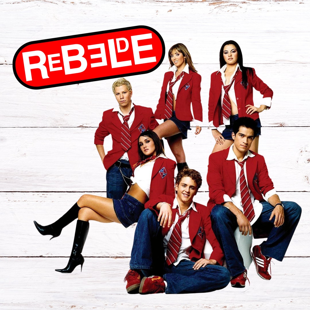 RBD Digital File PNG Rebelde Pngrebelde Members RBD Banda Etsy