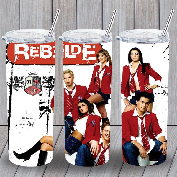 RBD Tumbler Design for 20oz Tumblers| Tumbler Wrap| Sublimation Design| Rebelde 2023| RBD Tour Tumbler| Concert Tumbler