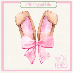 Coquette Easter png,Vintage Easter,Pink bow,Easter Sublimation Digital Design,Trendy Easter png,bible verse png,christian easter png