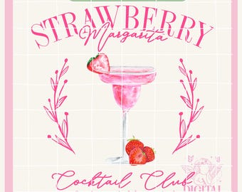 Cocktail Club png,Strawberry Margarita png,Cherry png,Trending png,Bachelorette png,Summer png,Aesthetic shirt design,Social Club png