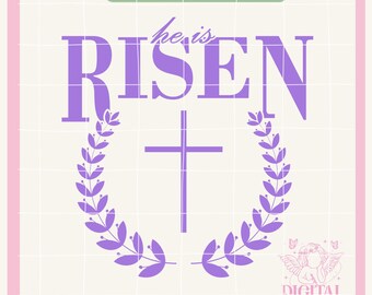 He is Risen png,Easter png,Easter Sublimation Digital Design,christian png,Trendy Easter png,bible verse png,christian easter png
