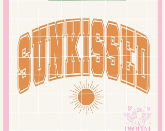 Summer PNG for Sublimation,Sunkissed png ,Beach Babe,Coconut Girl png,Trendy summer Design,Varsity png,Cute Aesthetic,Aesthetic png