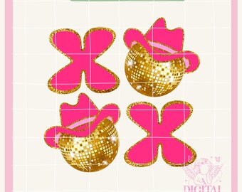 Xoxo Faux Sequin, Western Valentines Day png, Cupid PNG Walentynki Sublimacja, Cupid png, xoxo png retro png, vday tshirt png