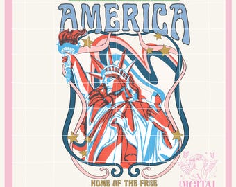 Retro 4th Of July Png,America PNG 4th Of July PNG,4th Of July Sublimation Design,America Png,Patriotic Png,Eagle PNG,Sublimation Design