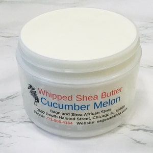 CucumberMelon whipped shea butter 8oz