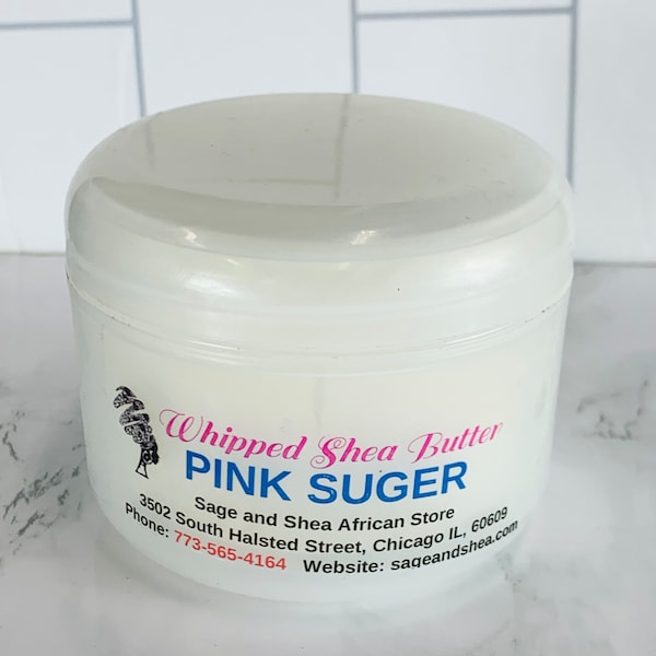 Pink sugar whipped Shea butter