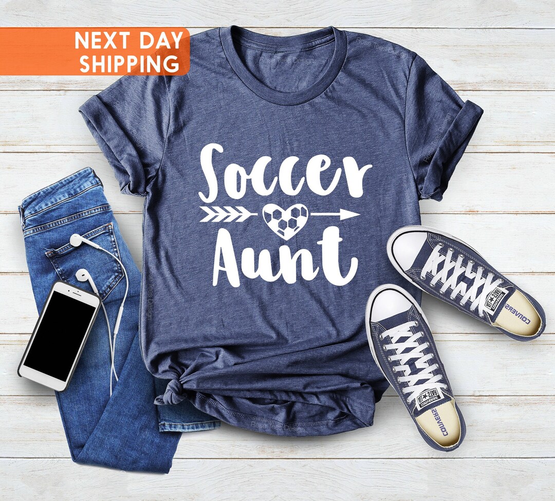 Soccer Aunt Tshirt, Soccer Fan Shirts, Soccer Shirts, Sport Lover
