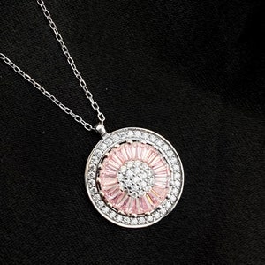 Collar de ansiedad, collar de alivio, collar giratorio, joyería de ansiedad, regalo de ansiedad, regalo de alivio de ansiedad, plata de ley 925