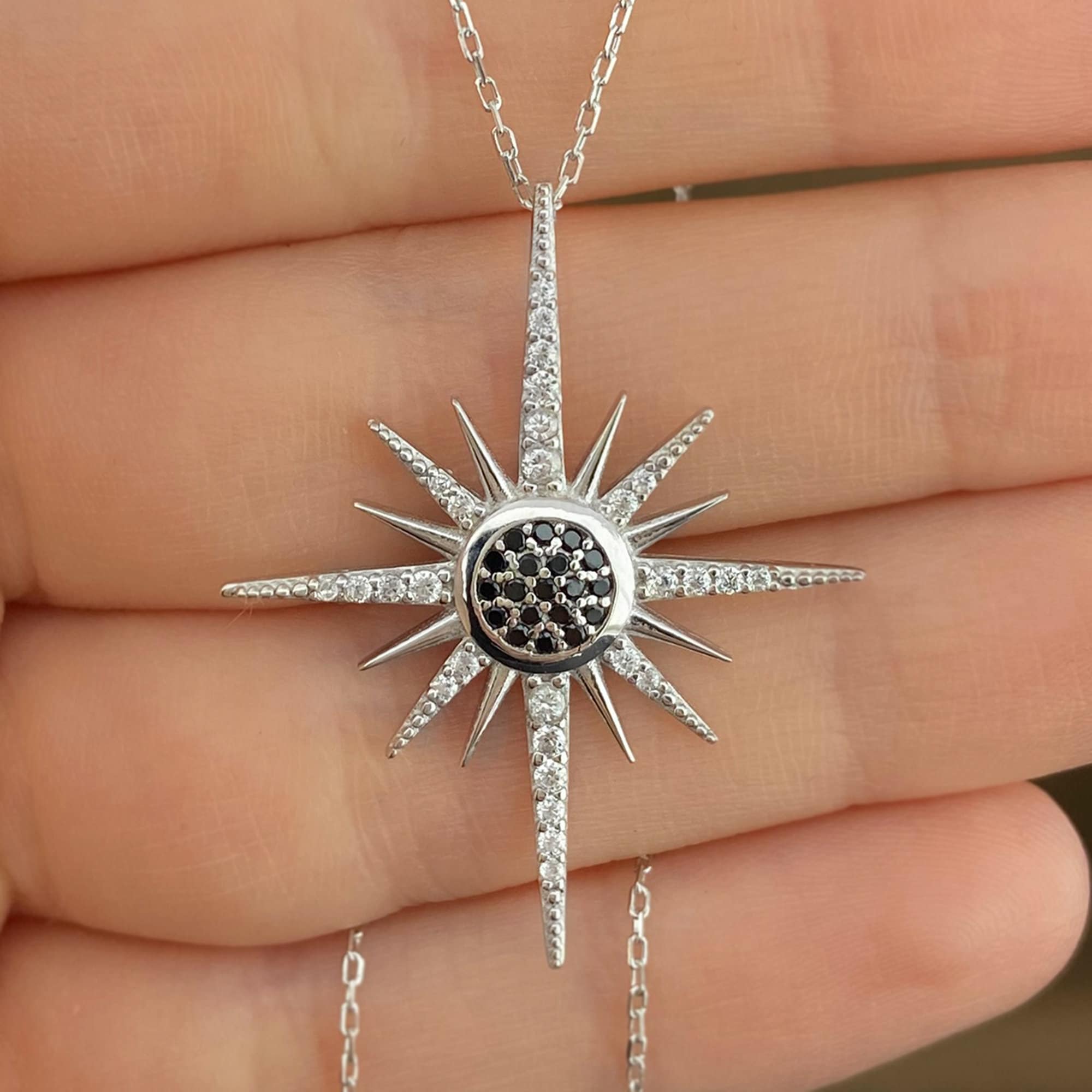 Collana Stroili con Stella in argento 925 e zirconi - Dartizio Gioielli