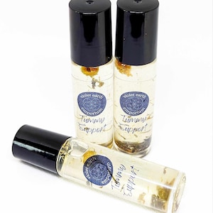 Tummy Support - Essential Oil Roller Blend Hand-Made by Certified Herbalist - Digestive, Stomach, IBS, Nausea, Heartburn - 10ml Roller