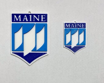 University of Maine Tag | For Backpack, Keys, Bags, or Luggage