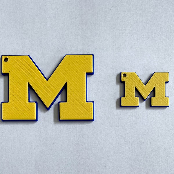 University of Michigan Tag | For Backpack, Keys, Bags, or Luggage