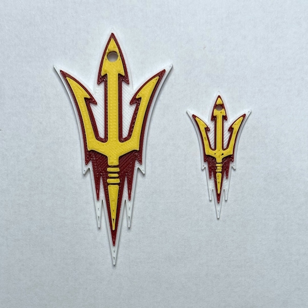 Arizona State University Tag | For Backpack, Keys, Bags, or Luggage
