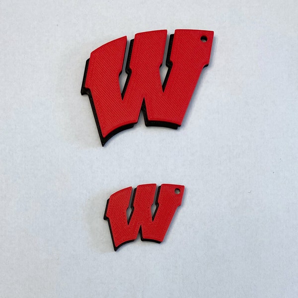 University of Wisconsin - Madison Tag | For Backpack, Keys, Bags, or Luggage | 2 Color Options Available