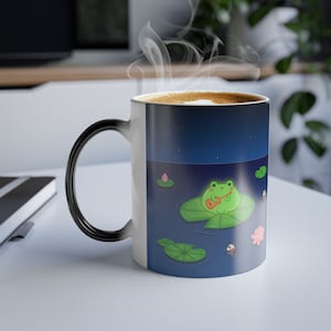 Butterflies Heat Changing Mug