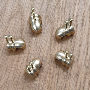Decorative Brass Cable clips/clamps