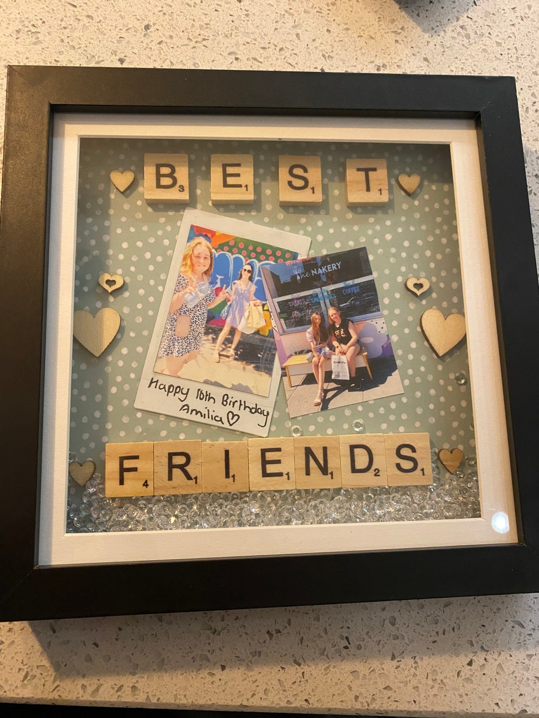 Friend Photo Frame Message Best friend photo frame - Etsy Österreich