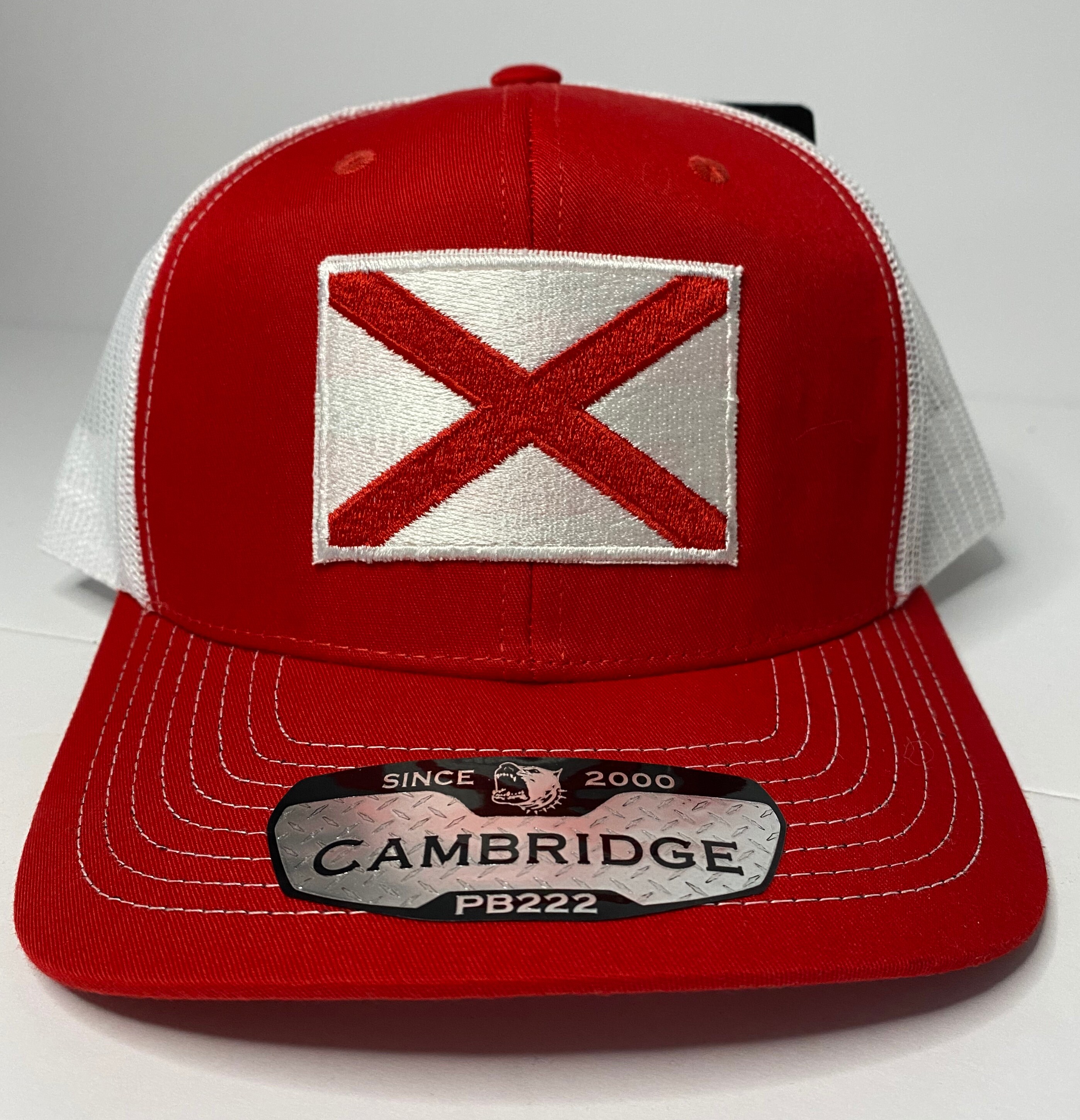 State of ALABAMA Flag Hat Snapback 
