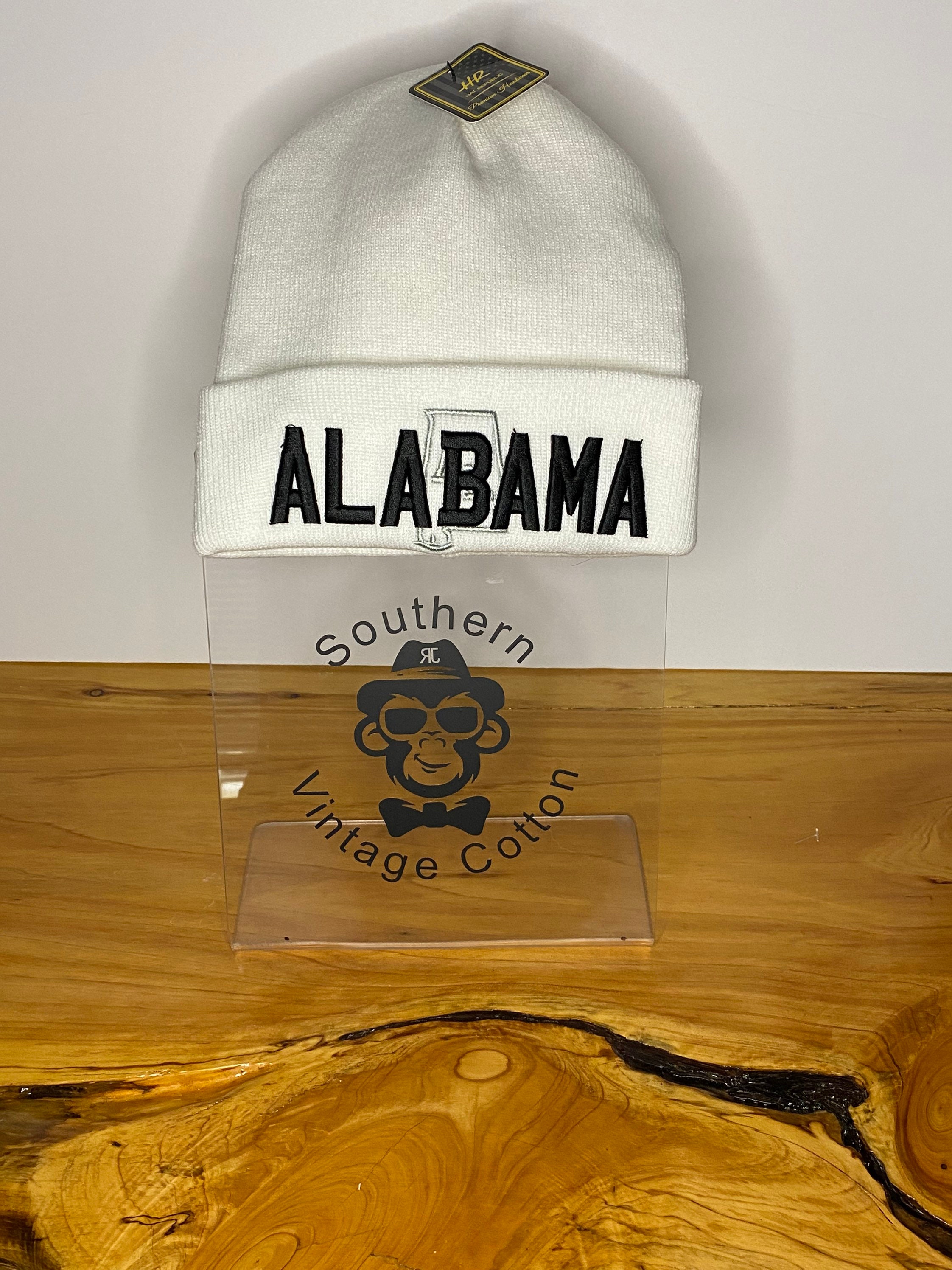 Alabama Beanie Cotton Knit Beanie Hats 
